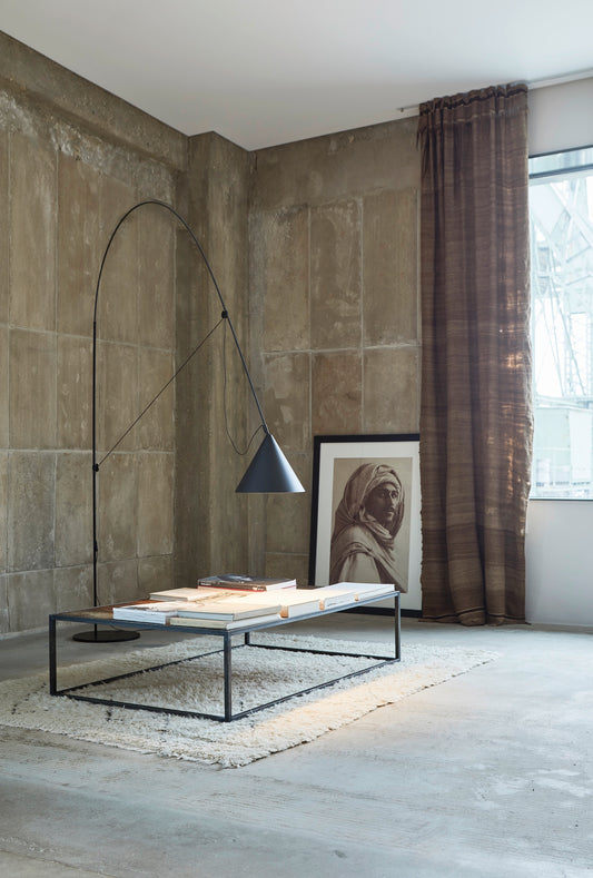 Floor Lamp, Ayno XL, Black/Black