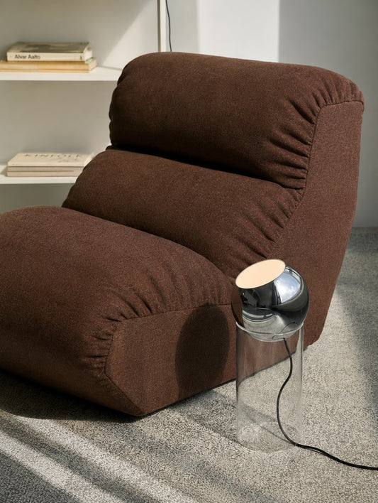 Poltrona, Hi Lo AV54, ReWool2, Marrone