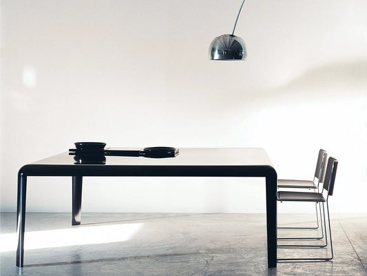 Indoor/Outdoor Iron Table, Black, 240x85