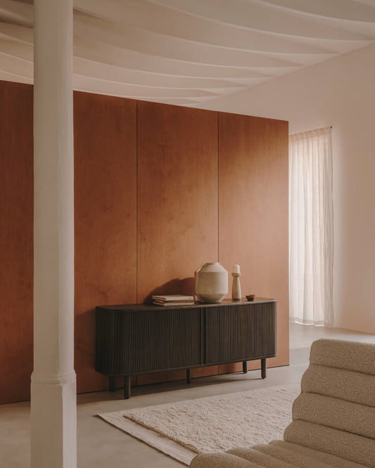 Credenza Mailen, fin. frassino scuro, 2 ante