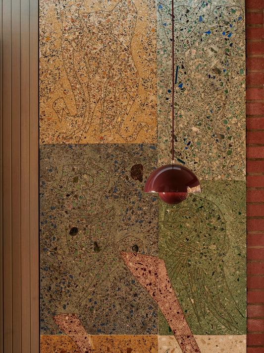 Lampada Sospensione Flowerpot VP1, Dark Plum, Ø23