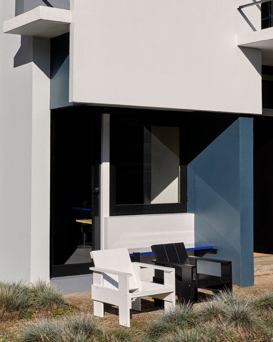 Crate Armchair, White