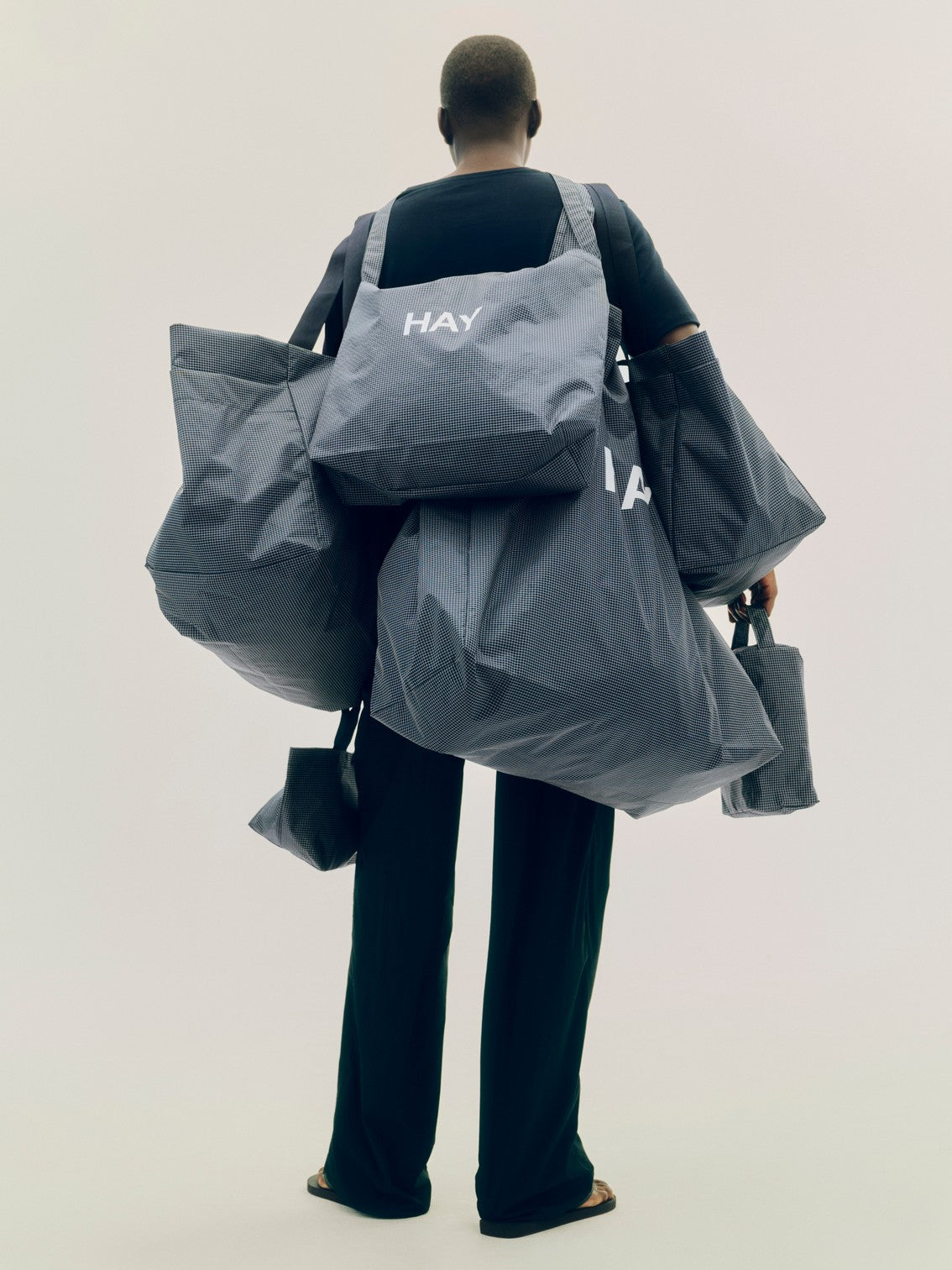 Borsa da bagno Grid, piccola