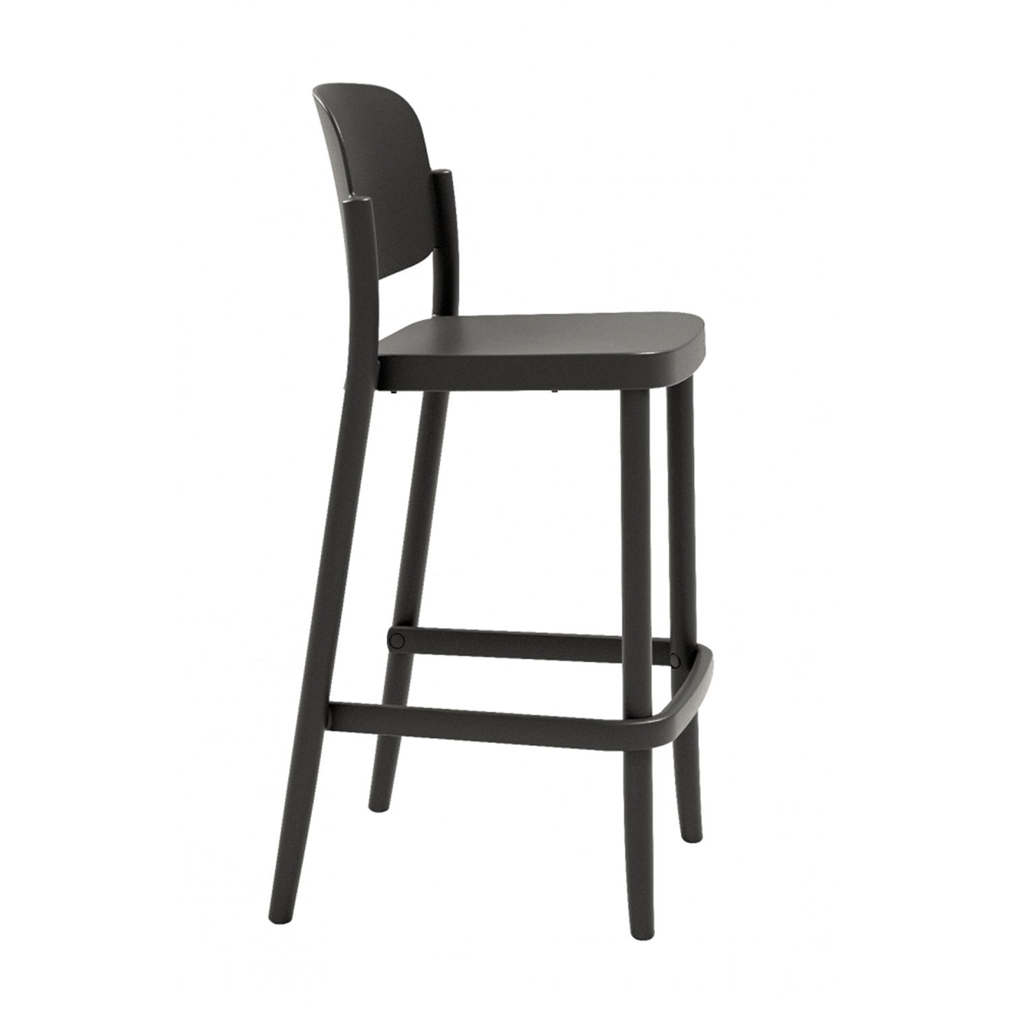 SGABELLO PIAZZA NERO H65