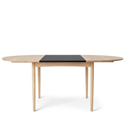 Table BM0121, Oiled Oak, Ø120, Extendable