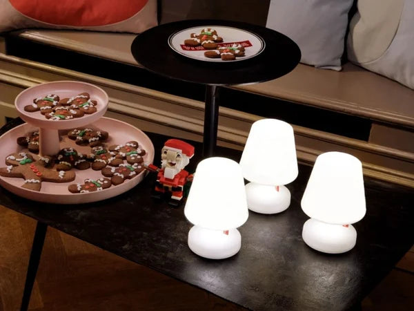 Lampada da tavolo Edison the Mini, set di 3pz