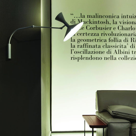 Wall Lamp, Lampe de Marseille Mini, Black