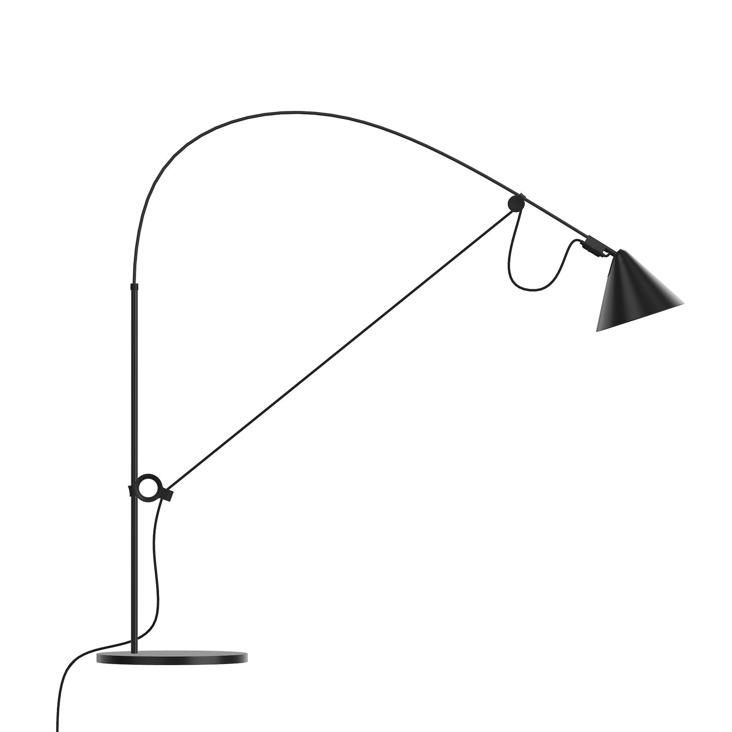 Lampada da Tavolo, Ayno S, Nero/Nero