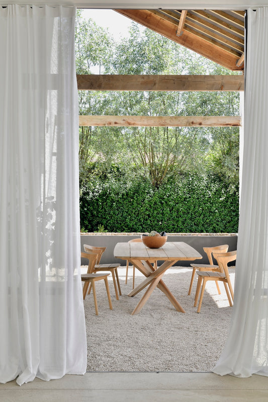MIKADO TEAK OUTDOOR TABLE 240X108
