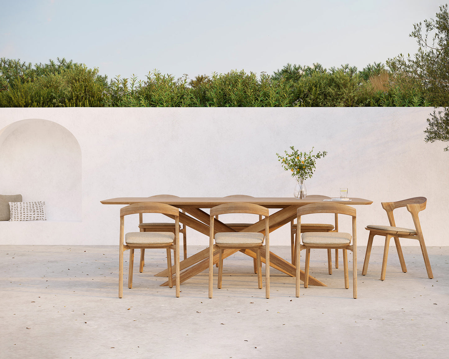 TAVOLO OUTDOOR MIKADO TEAK 240X108