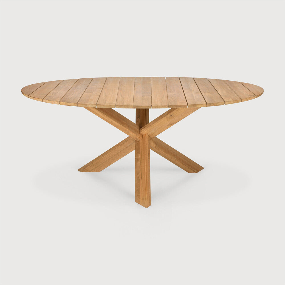 TAVOLO CIRCLE ø136 TEAK