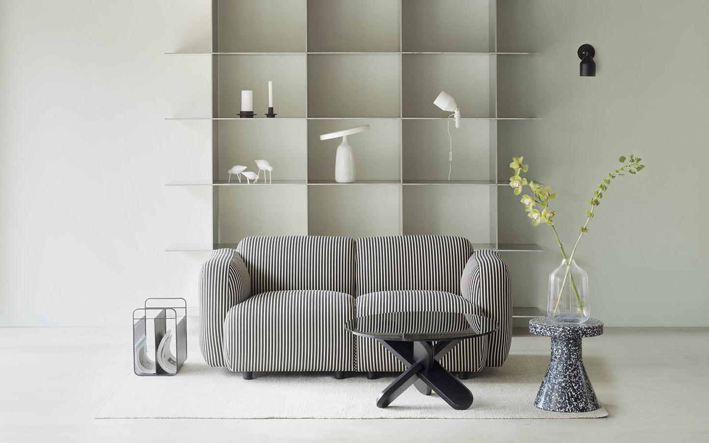 Lampada Da Parete Klip, Bianco