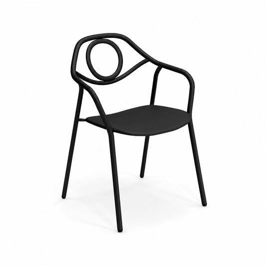 Zahir Armchair, Black