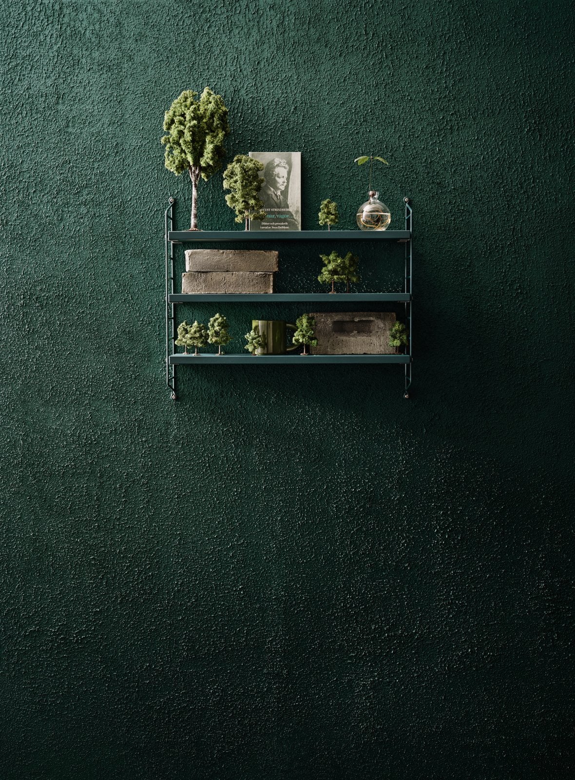 Libreria String Pocket, tegnérgrön (verde)