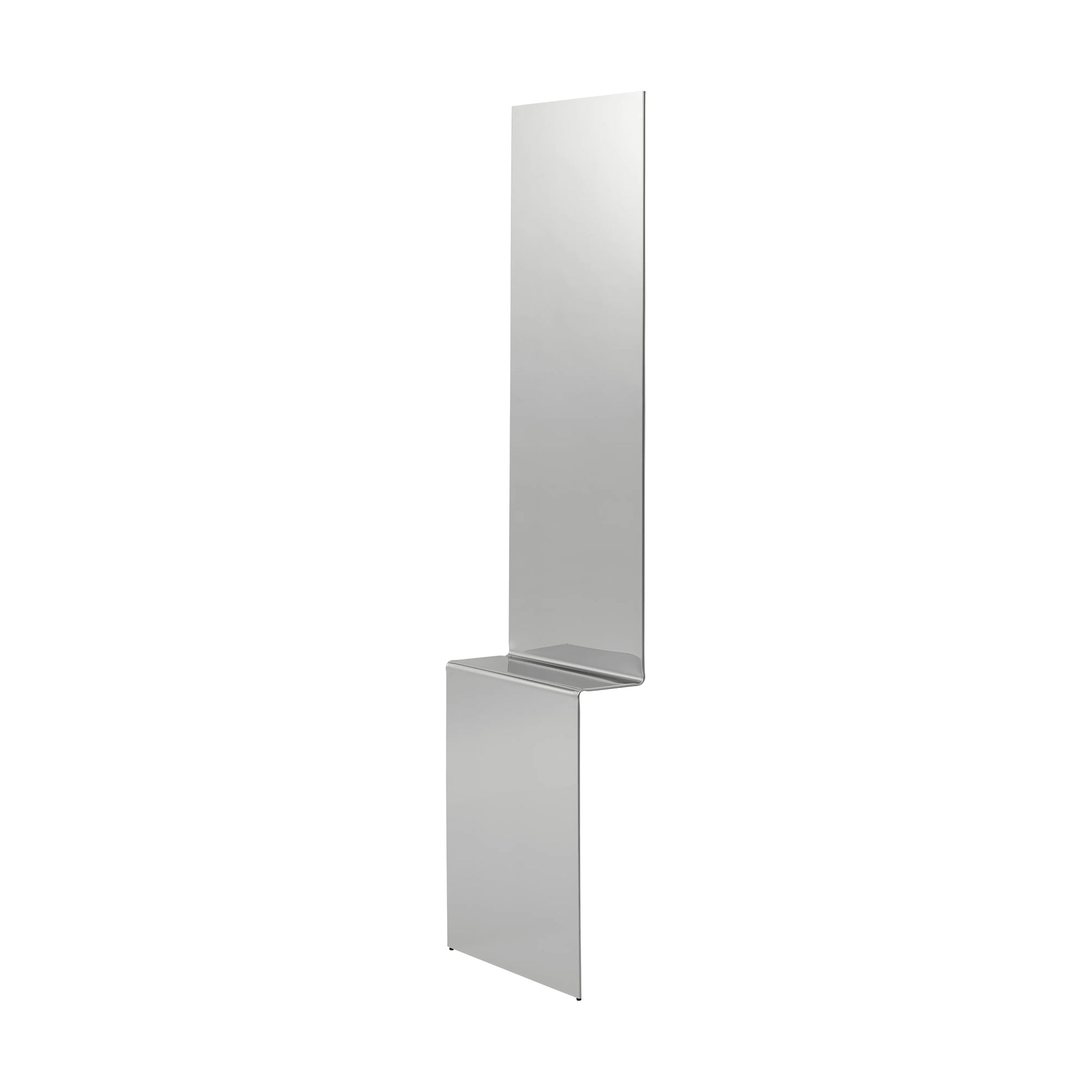 Specchio Pleat MUUTO, acciaio inox lucido, vista prodotto