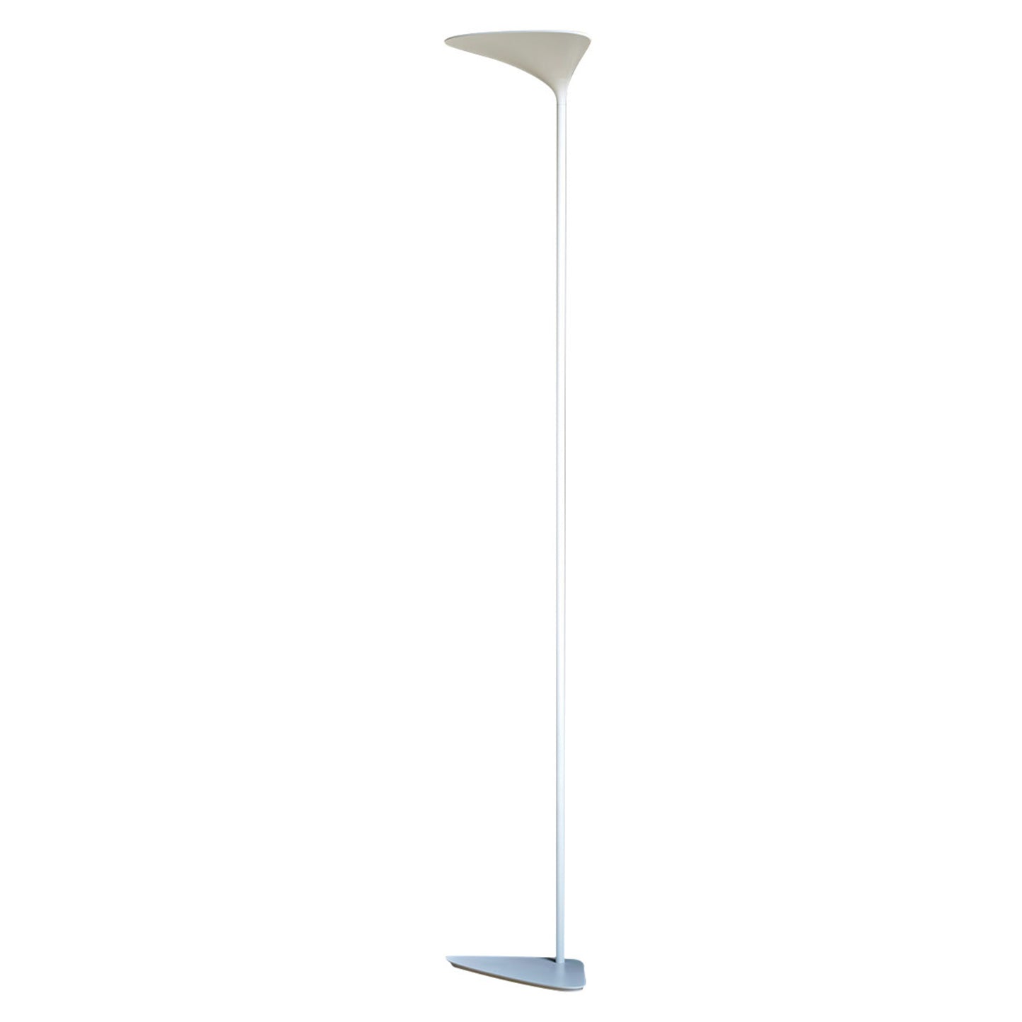 Rotaliana Sunset F1 - base lampada da terra bianca opaca