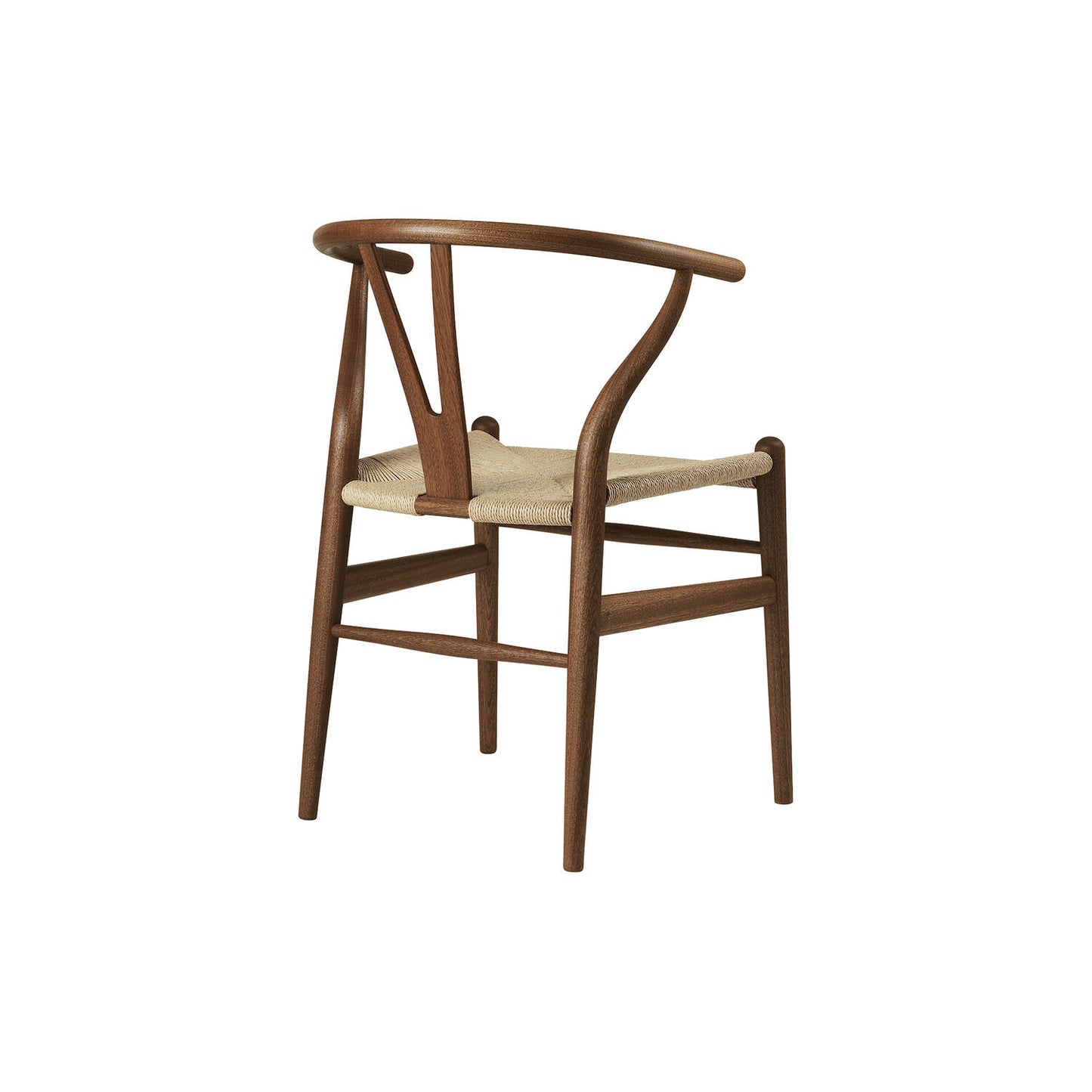 CH24 WISHBONE CHAIR MAHOGANY OIL/NAT CORD
