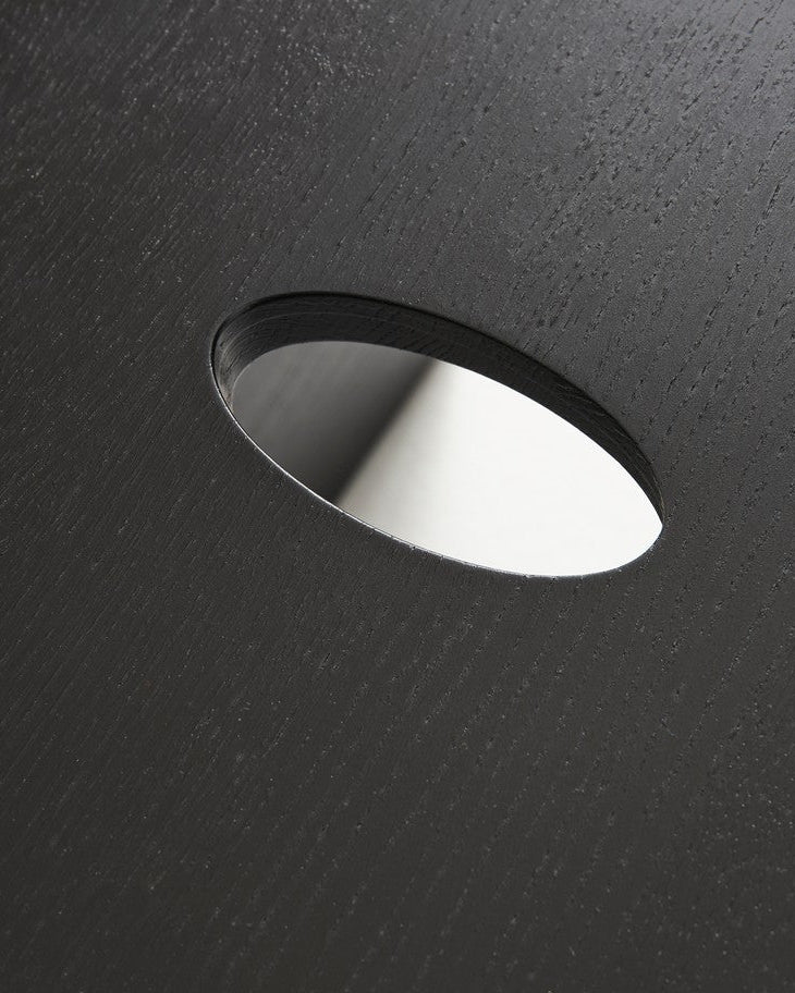 #Color_Rovere Laccato Nero