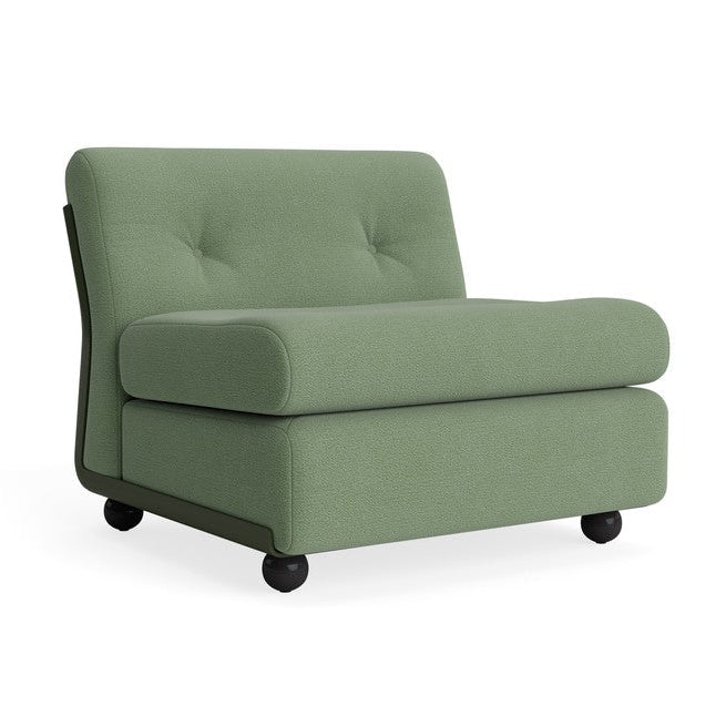 Poltrona Amanta, Bottle Green, Tessuto Osumi 27