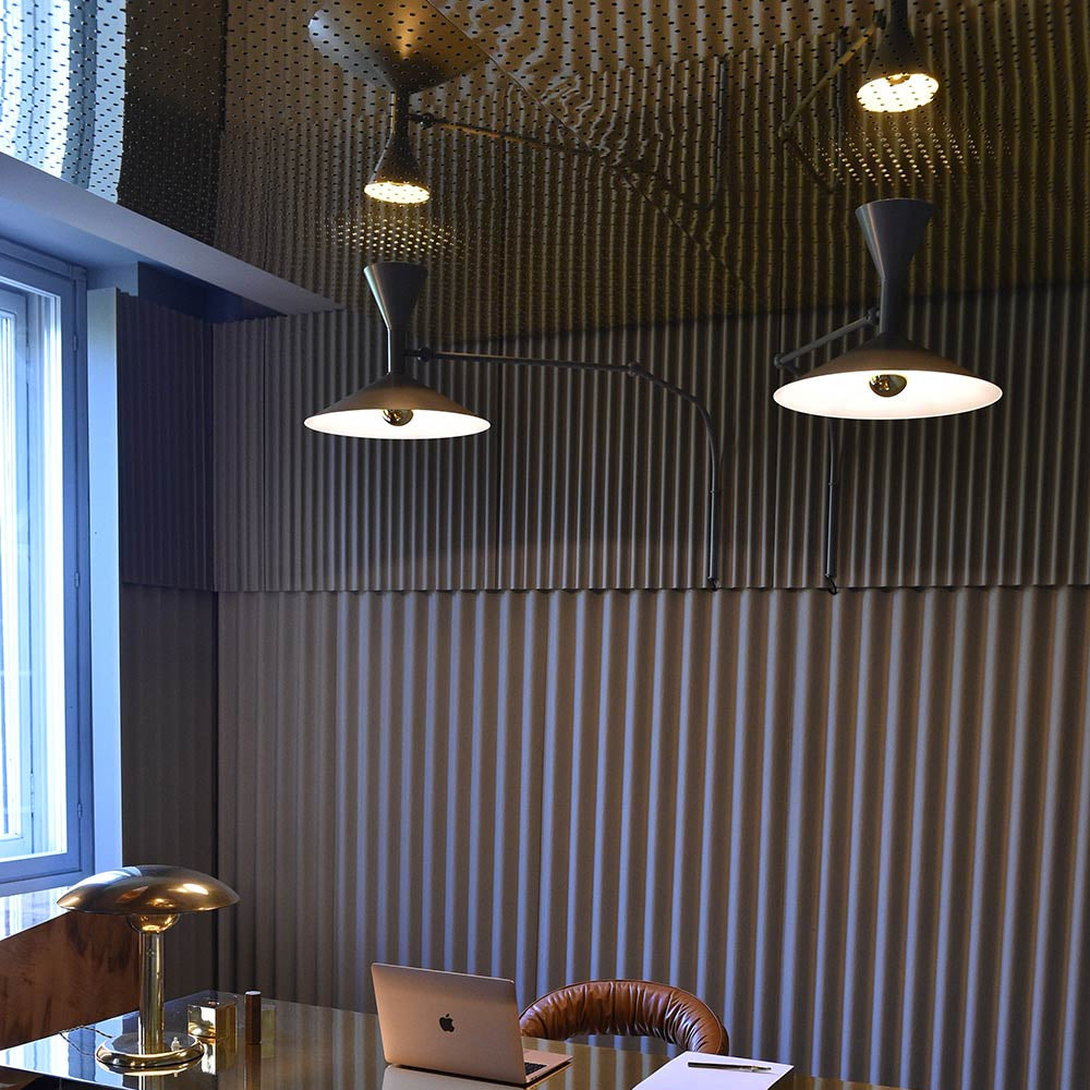 Lampada Lampe de Marseille Nemo, nera - ambientazione