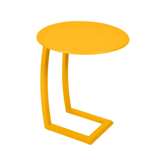 Alize Offset Low Side Table, Honey