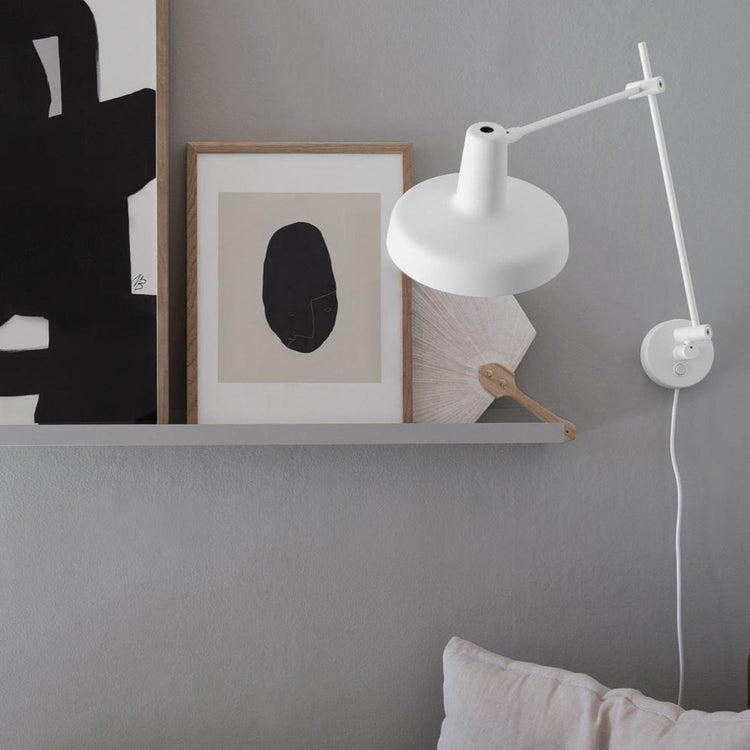 Lampada da Parete, Arigato Long, Bianco