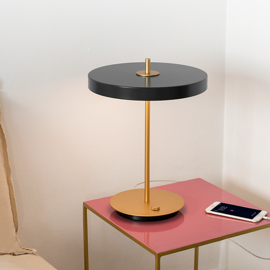 ASTERIA TABLE - ANTHRACITE