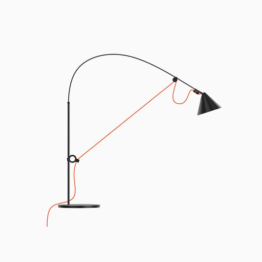 Table Lamp, Ayno S, Black/Orange
