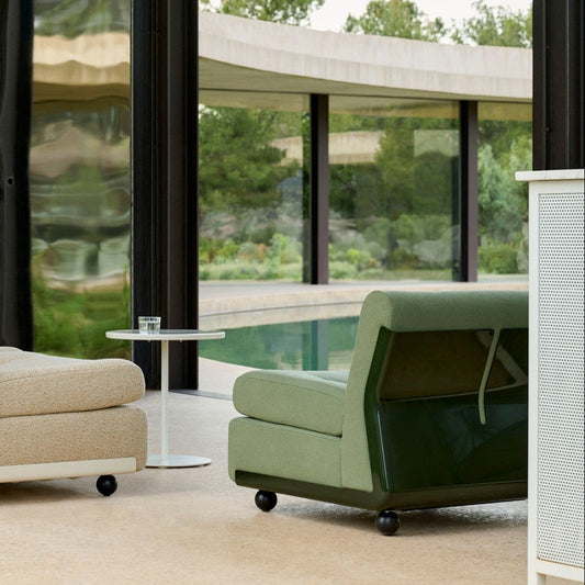 Poltrona Amanta, Bottle Green, Tessuto Osumi 27