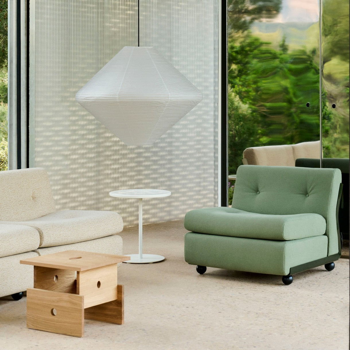 Poltrona Amanta, Bottle Green, Tessuto Osumi 27