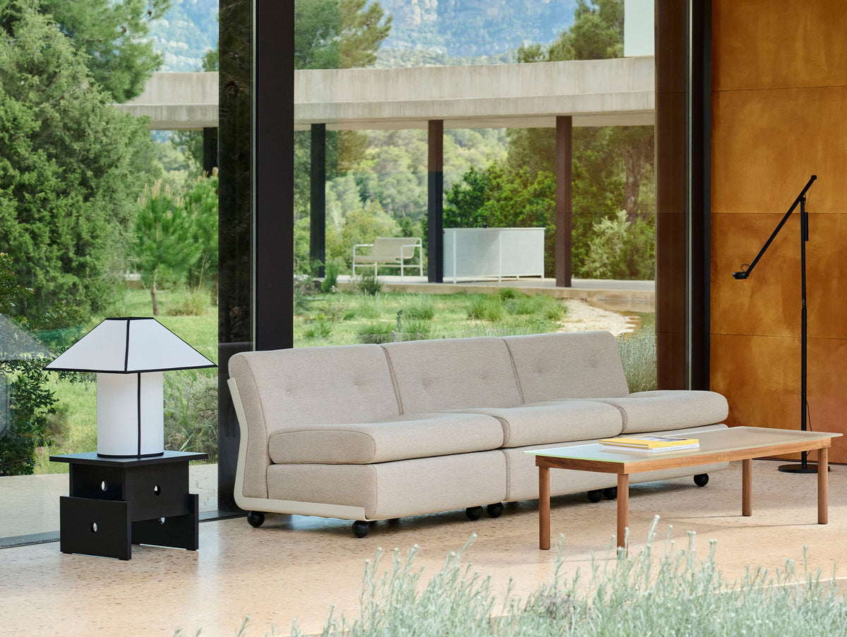 Tavolino Wood Box HAY, rovere laccato nero - ambientazione soggiorno | #color_BLACK LACQUERED OAK