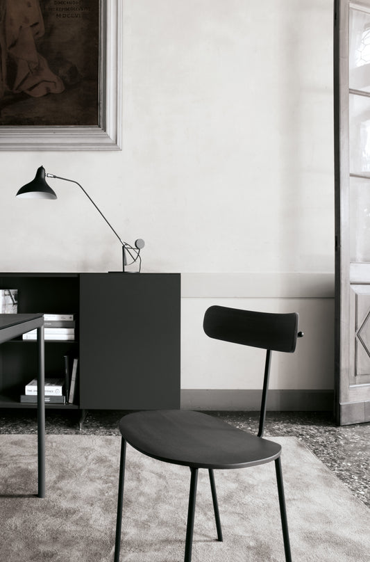 ECH3 CHAIR SMOKED OAK / BLACK