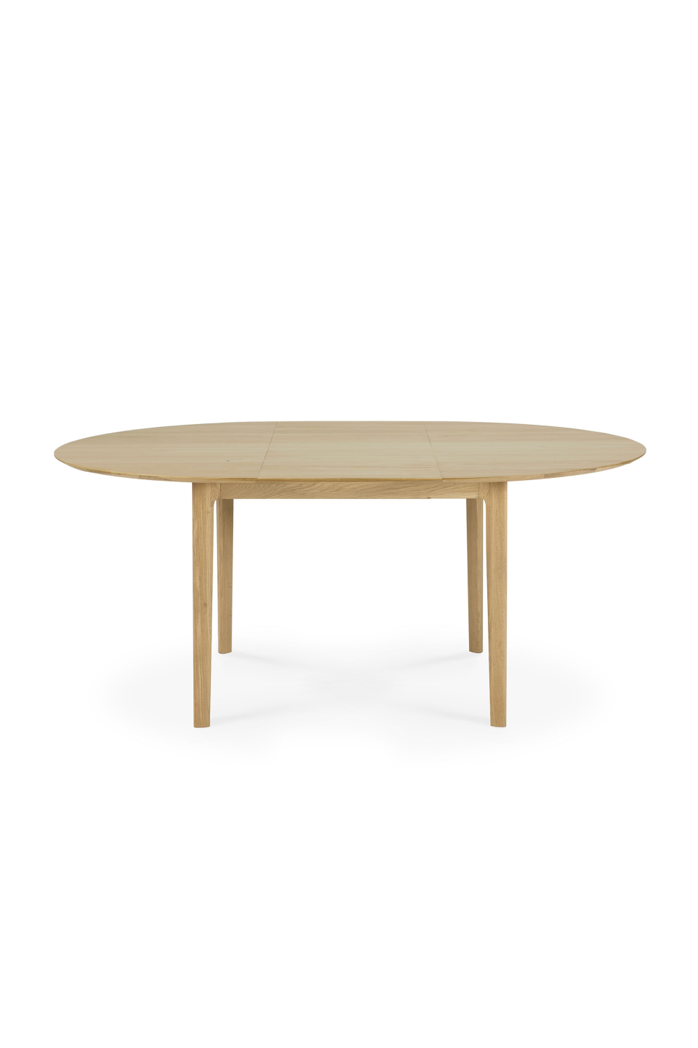 Tavolo Bok allungabile ø129(179) in rovere naturale - Ethnicraft
