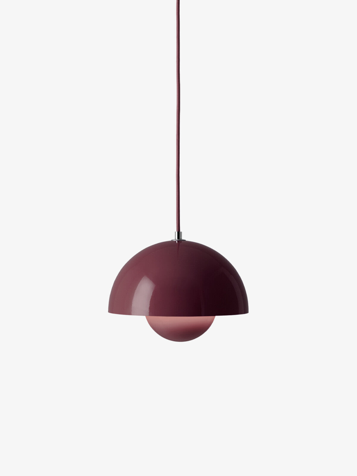 Lampada Sospensione Flowerpot VP1, Dark Plum, Ø23