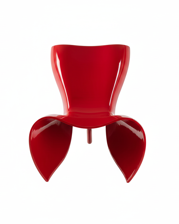 Poltrona Felt Rosso