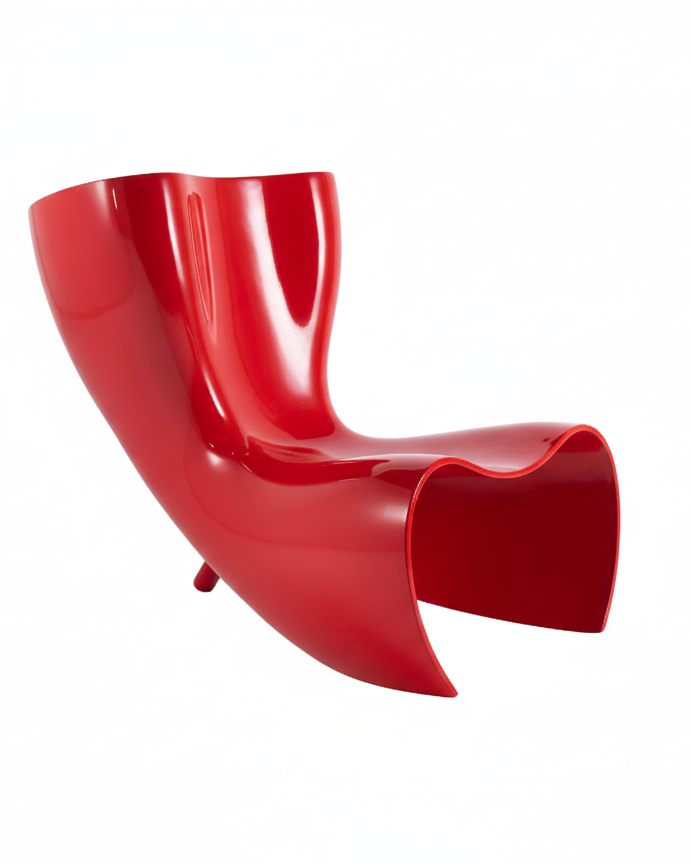 Poltrona Felt Rosso