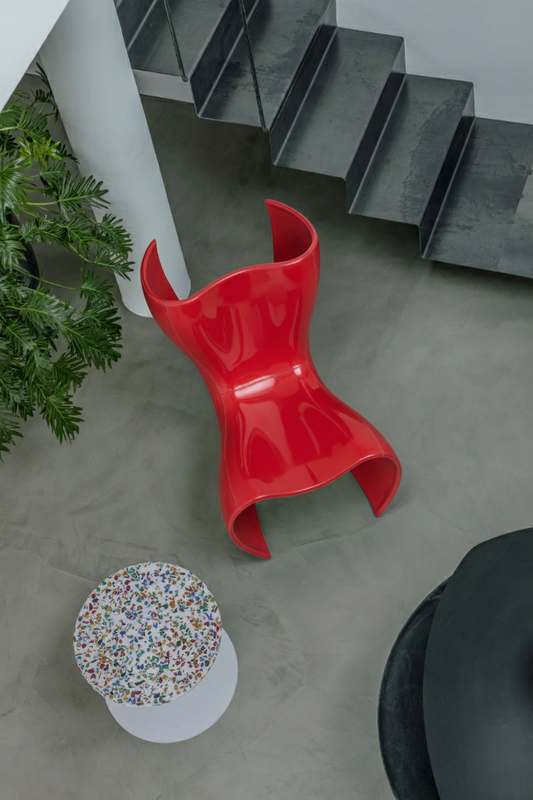 Poltrona Felt Rosso