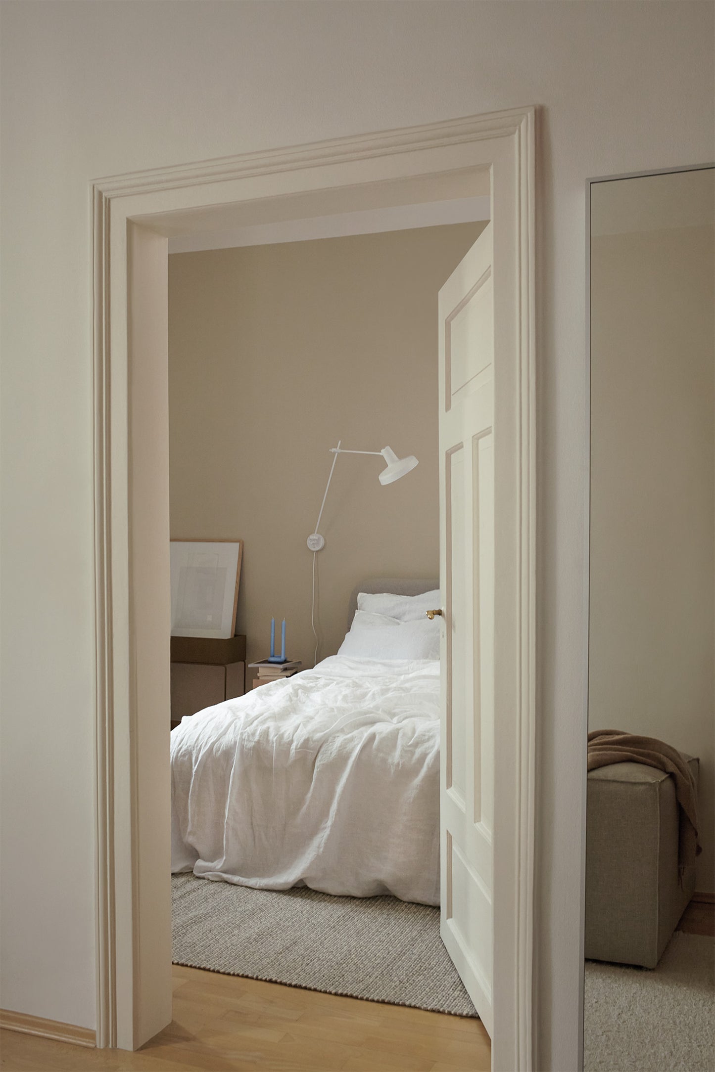 Lampada da Parete, Arigato Long, Bianco