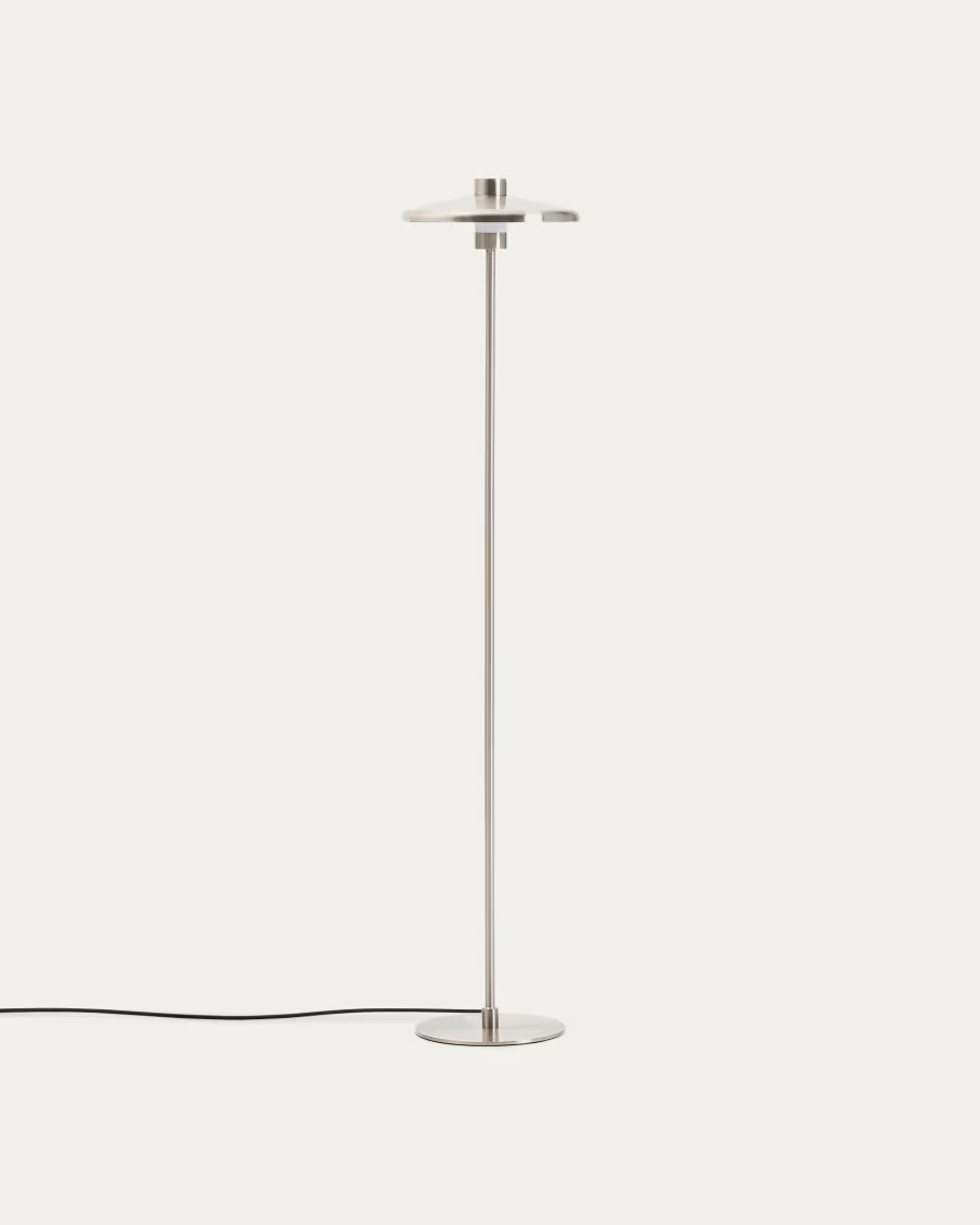 Nuvira Metal Floor Lamp, Grey