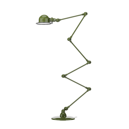 Lampada da Terra Loft, Verde Oliva, 6x40