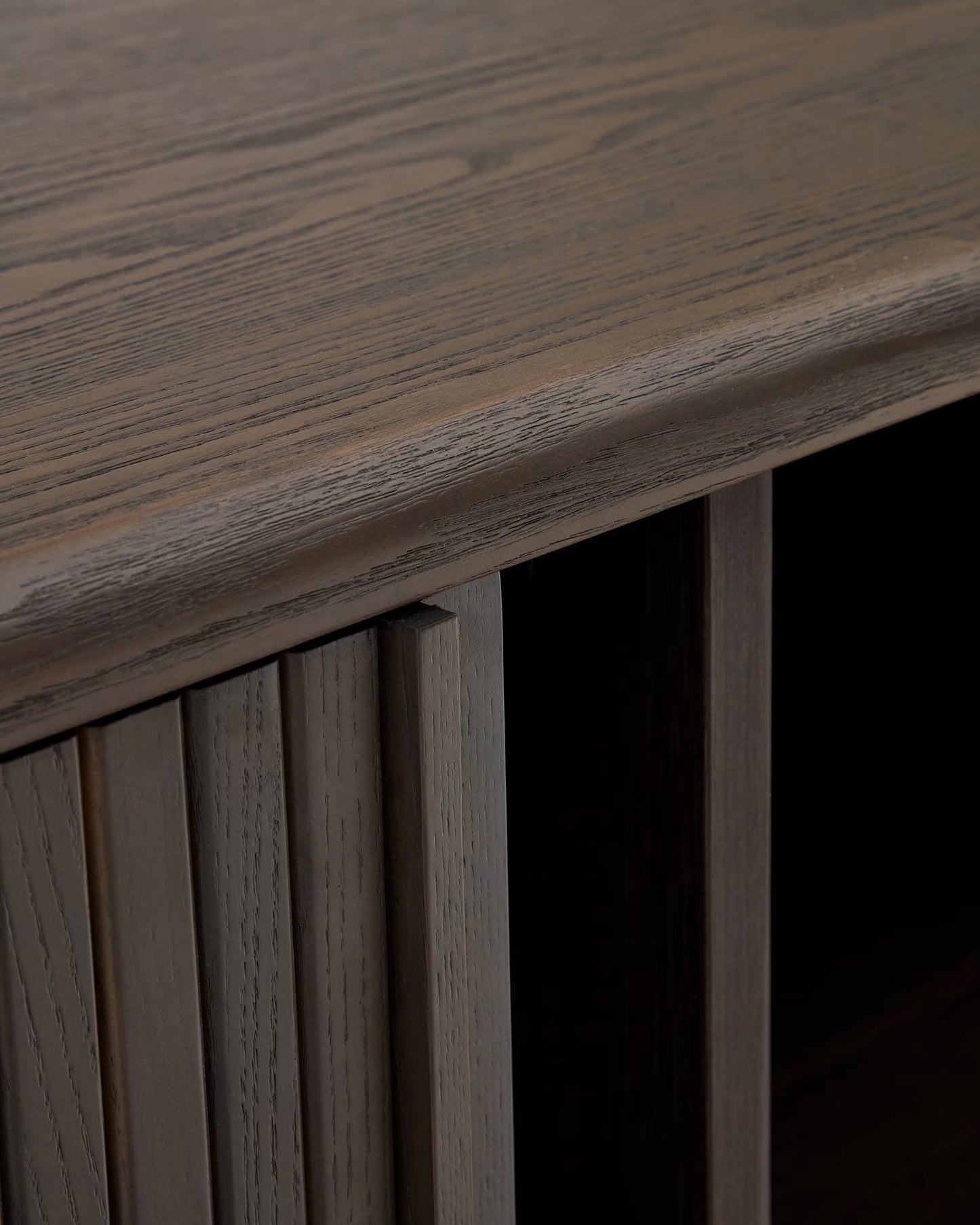 Credenza Mailen, fin. frassino scuro, 2 ante