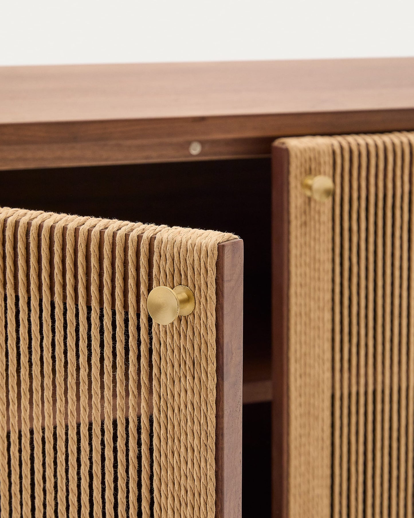 Credenza Elan, noce/corda, L.180 x h.73 x p.45