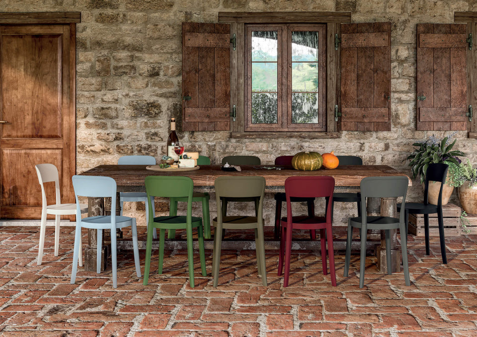 Sedia Torre melanzana