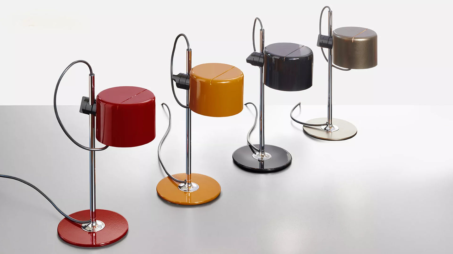 Lampada da Tavolo, Minicoupe, Rosso Scarlatto
