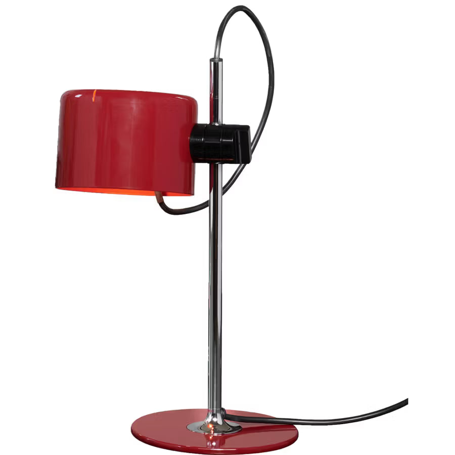 Lampada da Tavolo, Minicoupe, Rosso Scarlatto