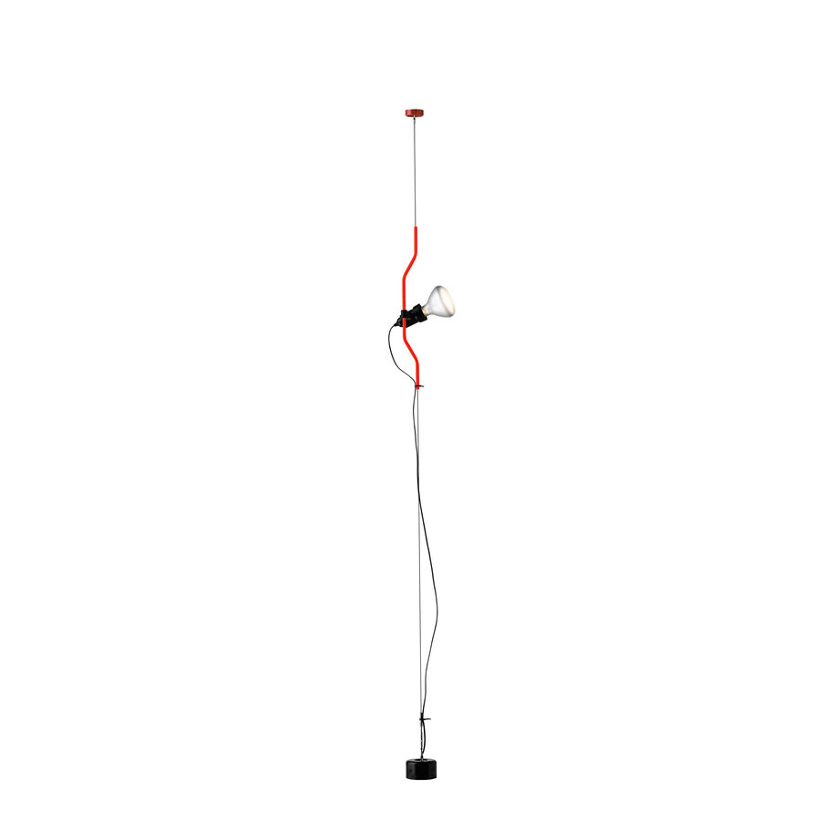 Lampada Parentesi, Rosso
