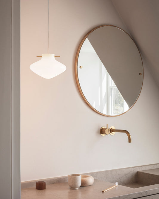 Repose Pendant Lamp, Brass, 175