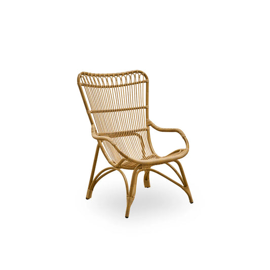 Monet Armchair, Antique Aluminum