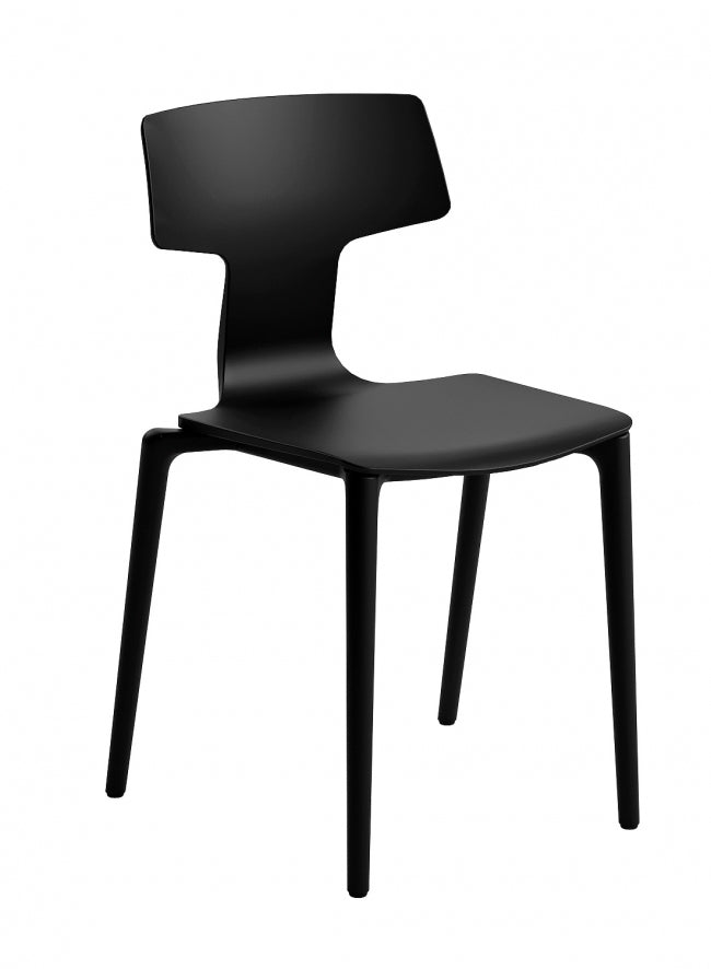 Split Chair, plastic legs