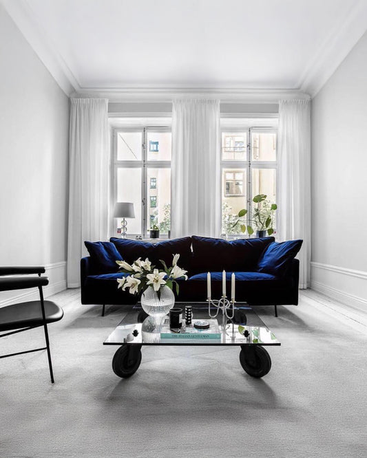Aulenti Castor Table, 100x100